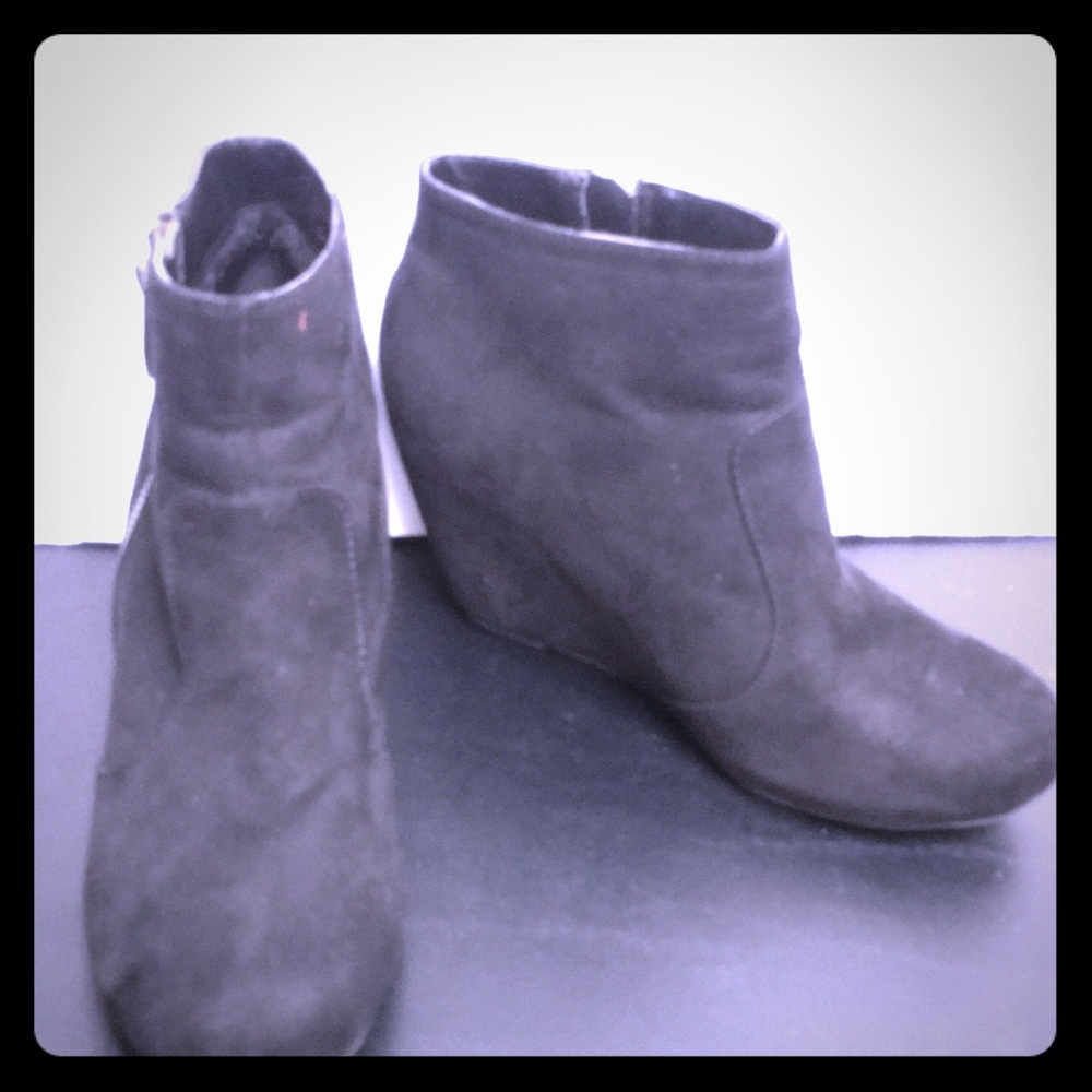 Bamboo ankle boots sz 8